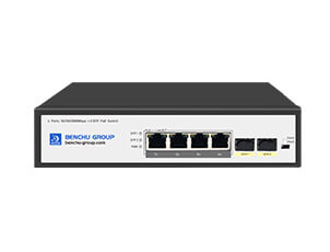 4 port gigabit poe switch with 2sfp