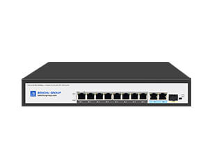 8 port gigabit poe switch unmanaged with 2gigabit rj45 and 1sfp