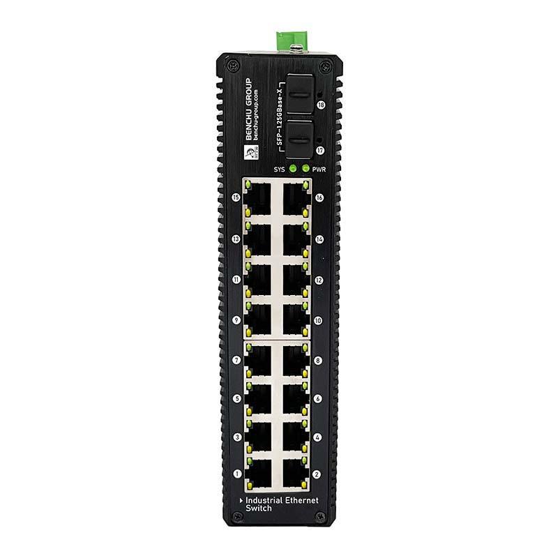 industrial ethernet switch 16 port poe