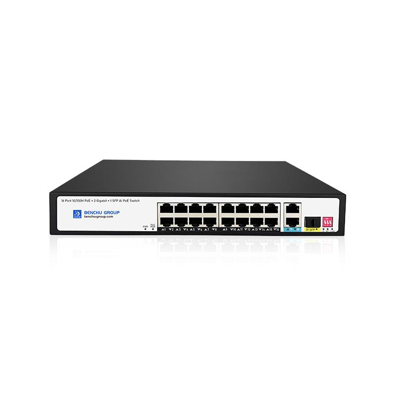 ethernet switch 16 ports poe