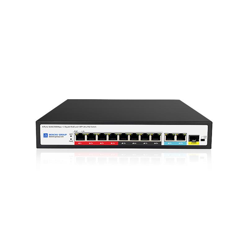 8 port POE++ switch