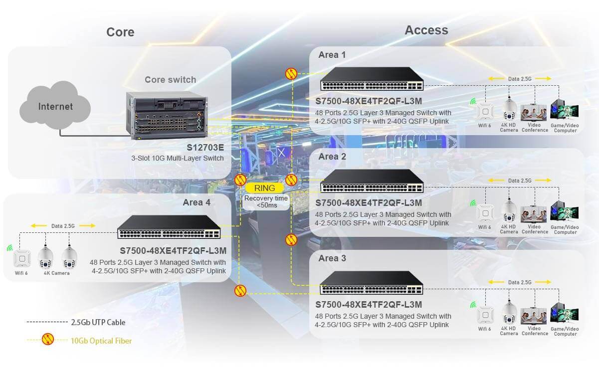 48 Port 2.5G Ethernet Switch