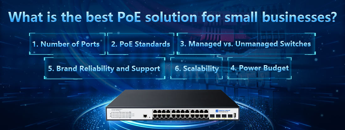 What is the best PoE solution for small businesses?