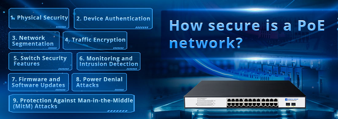 How secure is a PoE network?