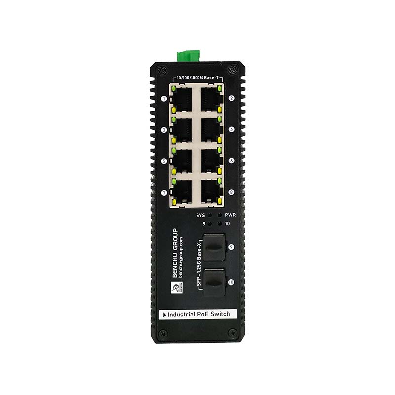 8 Port Industrial Switch