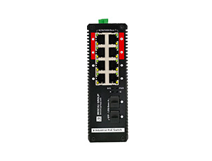 WEB Managed 24 Port Gigabit PoE Switch with 2 SFP Uplink