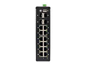 L3 Managed 8 Port Gigabit PoE Switch with 4 Gigabit RJ45 and 4-10G SFP+ Uplink