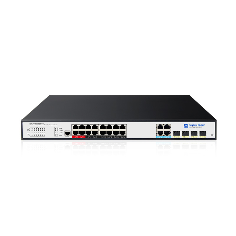 90W 16 Port Gigabit Managed PoE++ Switch