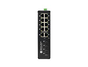 Layer 2 Managed 8 Ports Gigabit Industrial PoE Switch With 2 Gigabit RJ45 And 4 Gigabit SFP Uplink