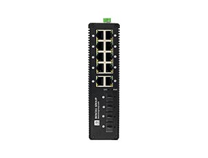 Layer 2 Managed 8 Ports Gigabit Industrial PoE Switch With 2 Gigabit RJ45 And 4 Gigabit SFP Uplink