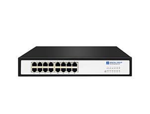 16 Ports Network Switch, 10/100/1000M，Rack Mount