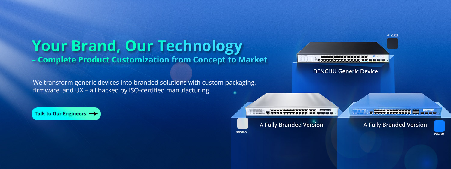 Customization of industrial switches Customization of industrial switches