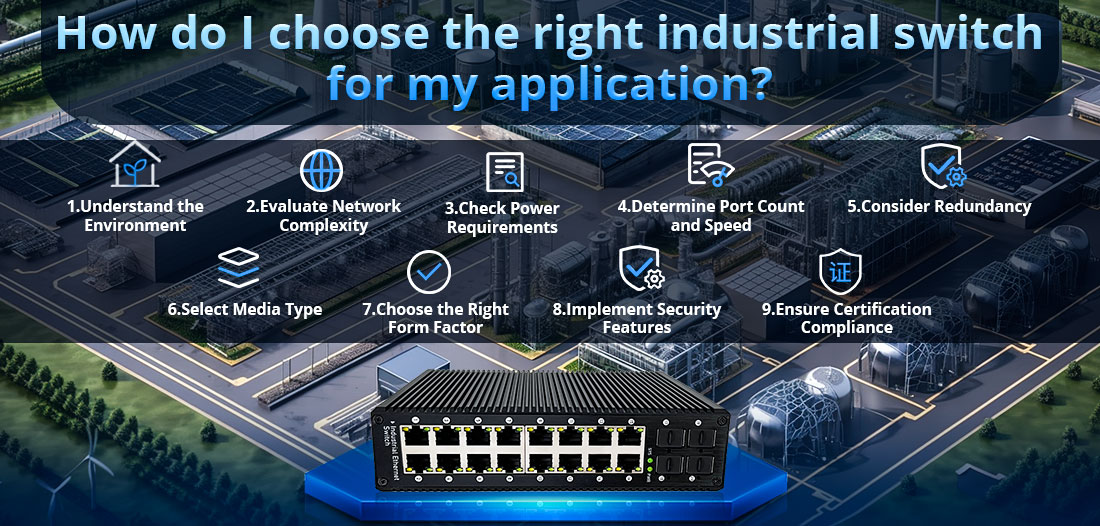 How do I choose the right industrial switch for my application How do I choose the right industrial switch for my application